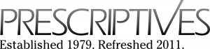 Prescriptives